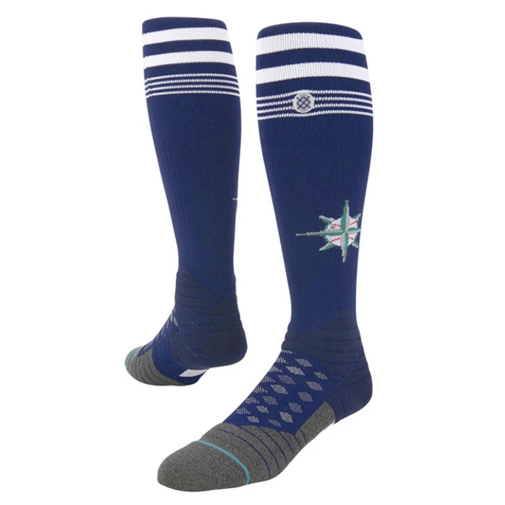 STANCE Men’s Seattle Mariners Diamond Pro OT.C Socks - DMND PRO MARINERS OTC